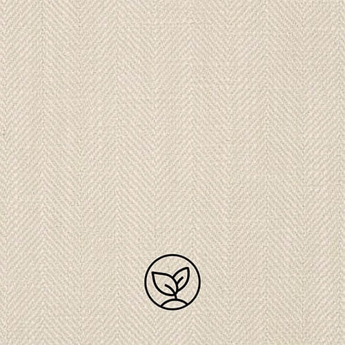 <b>Eco Herringbone Weave</b><p>

<p>Eco Friendly<p>

<b>Composition</b>: 47% Polyester, 46% BCI Cotton, 7% Linen<p>

Chambray is a classic weave crafted from a balanced blend of BCI cotton, linen, and polyester. This mix offers natural texture, softness, and breathability with added durability and easy maintenance, making it ideal for both contemporary and traditional interiors.